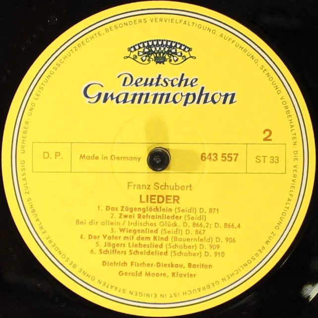 Deutsche Grammophon 2720 006 - Franz Schubert, Dietrich Fischer- - Image 26