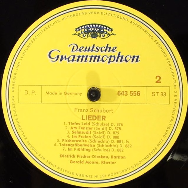 Deutsche Grammophon 2720 006 - Franz Schubert, Dietrich Fischer- - Image 28