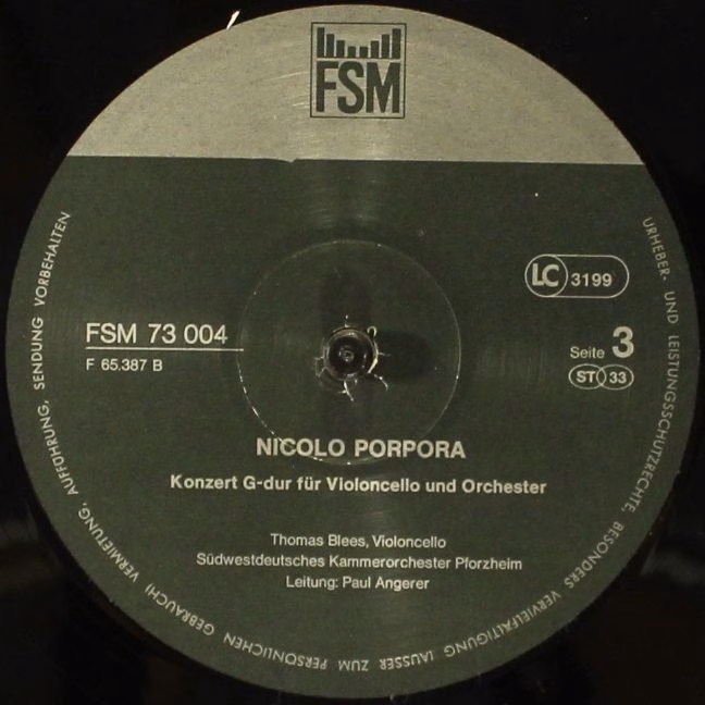 FSM Vox FSM 73 004 - Antonio Vivaldi, Leonardo Leo, Giuseppe Tar - Image 7