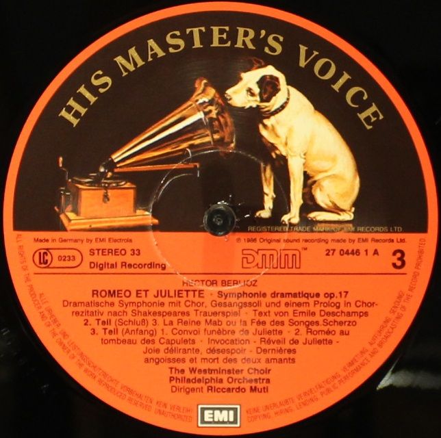 His Master's Voice 27 0445 3 - Hector Berlioz, Riccardo Muti, Th - Image 7