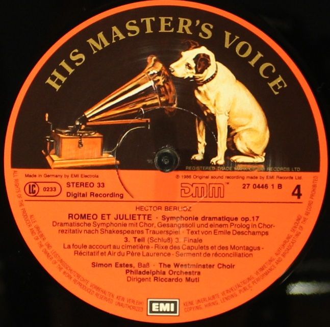His Master's Voice 27 0445 3 - Hector Berlioz, Riccardo Muti, Th - Image 8