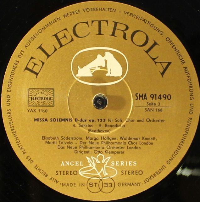 Electrola SMA 91489/90 - Ludwig Van Beethoven, Elisabeth Söderst - Image 5