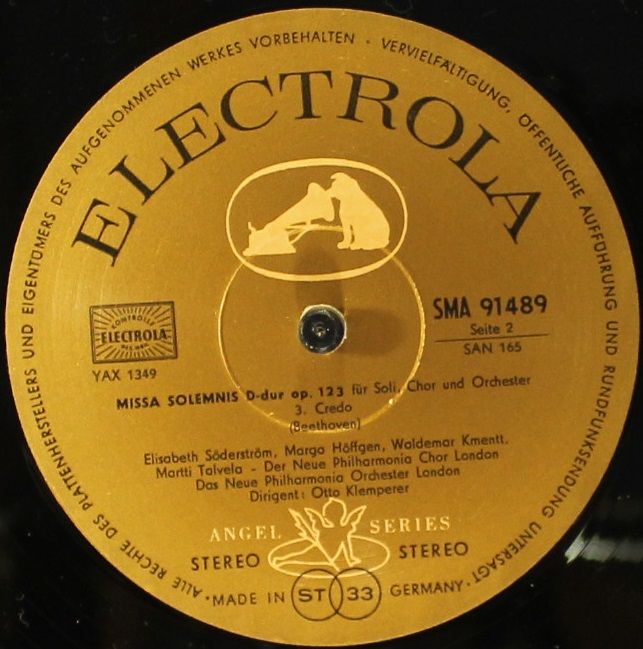 Electrola SMA 91489/90 - Ludwig Van Beethoven, Elisabeth Söderst - Image 7