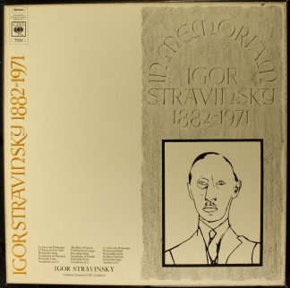CBS 77333 - Igor Stravinsky - In Memoriam Igor Stravinsky 1882-1