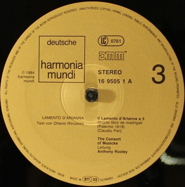 Deutsche Harmonia Mundi 1C 2LP 165 16 9504 3 - Various, The Cons - Image 8