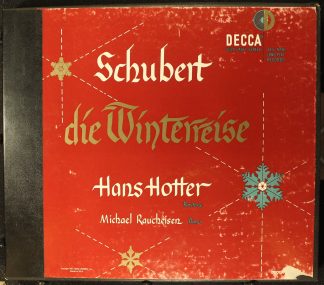 DECCA DX-111 - Franz Schubert, Hans Hotter, Michael Raucheisen -