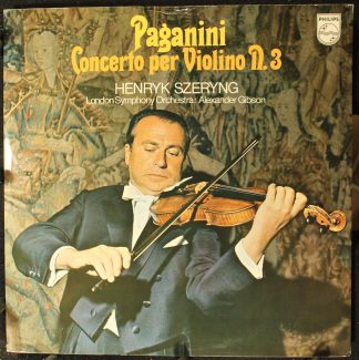 Philips 6500 175 - Niccolò Paganini, Henryk Szeryng, London Symp