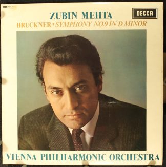 DECCA SXL 6202 - Zubin Mehta, Anton Bruckner, Wiener Philharmoni