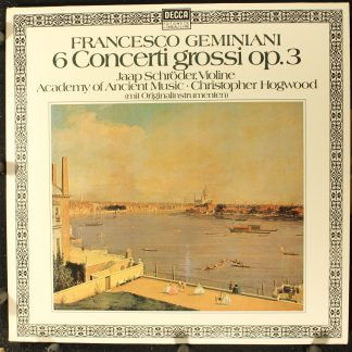 DECCA 6.42403 AS - Francesco Geminiani, Jaap Schröder, The Acade