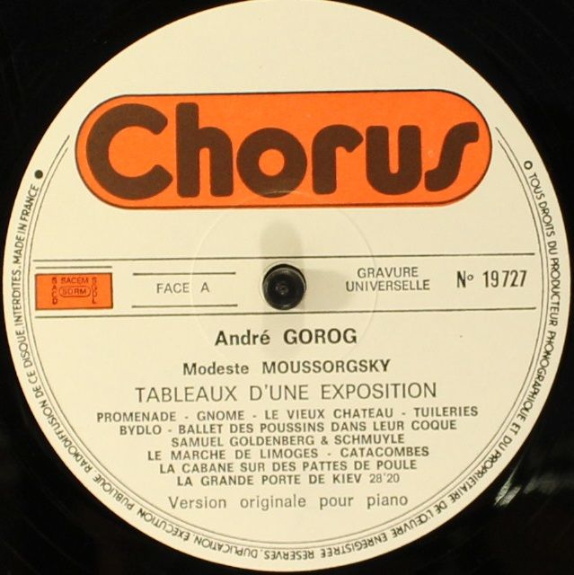 Chorus France 19 727 - Modest Mussorgsky, Igor Stravinsky, André - Image 3