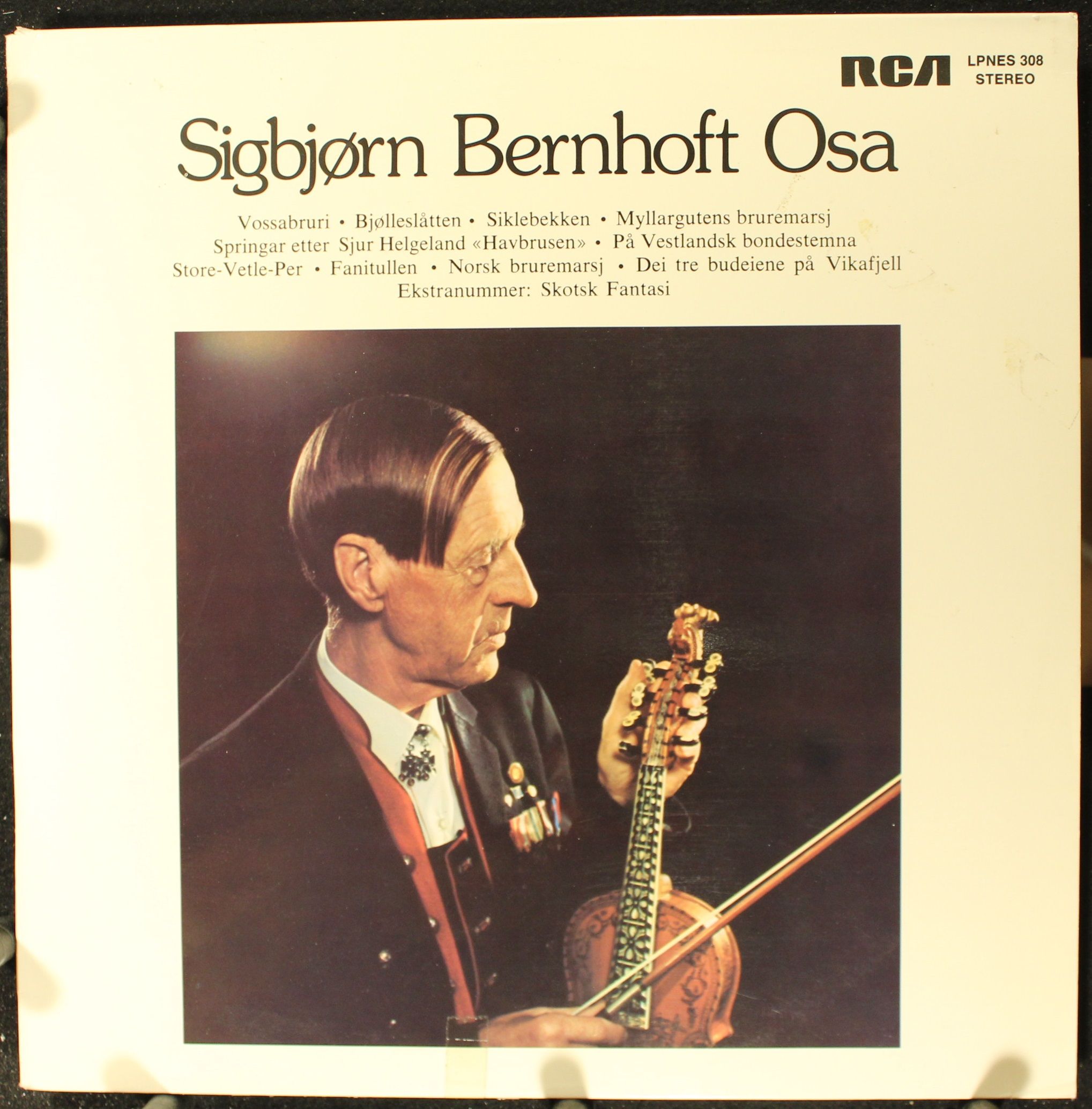 RCA Victor LPNES 308 - Sigbjørn Bernhoft Osa - Sigbjørn Bernhoft
