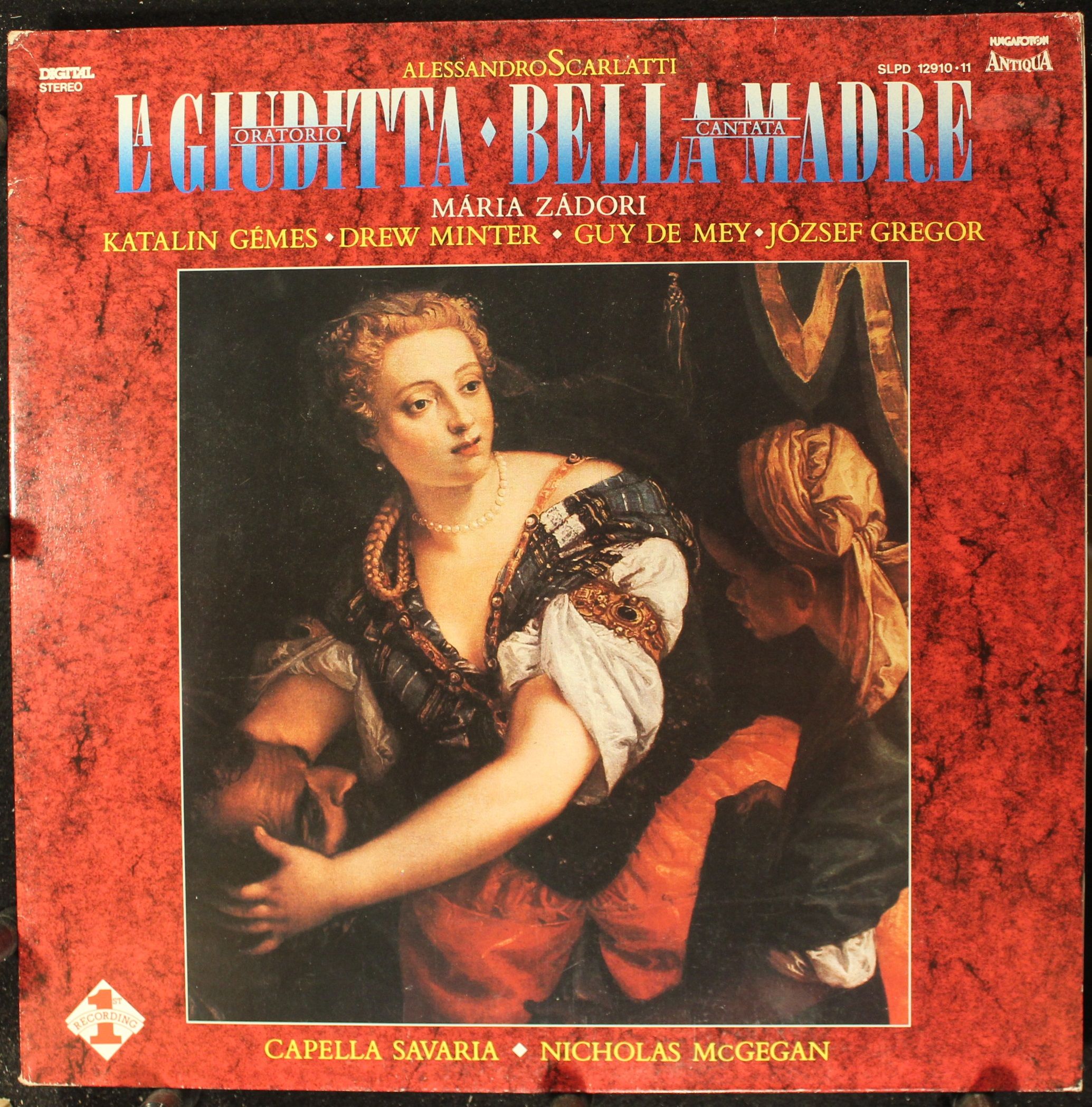 Hungaroton SLPD 12910-11 - Alessandro Scarlatti, Mária Zádori, C