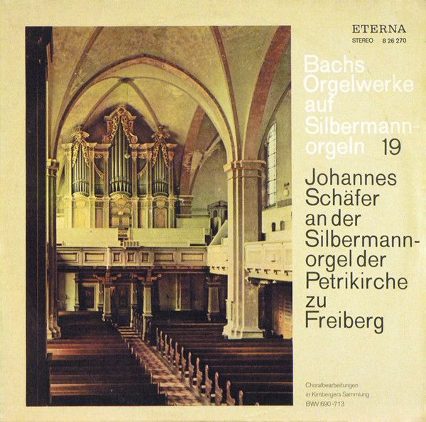 Eterna 8 26 270 - Johann Sebastian Bach, Johannes Schäfer - Joha