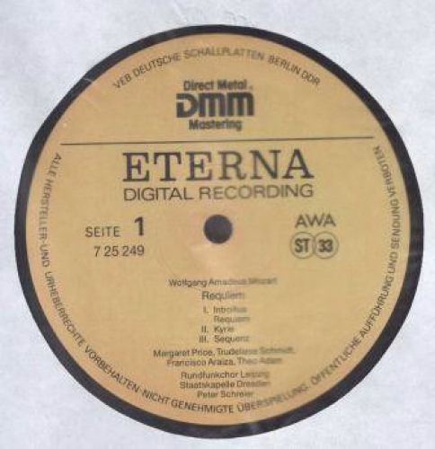 Eterna 7 29 249 - Wolfgang Amadeus Mozart, Margaret Price, Trude - Image 2