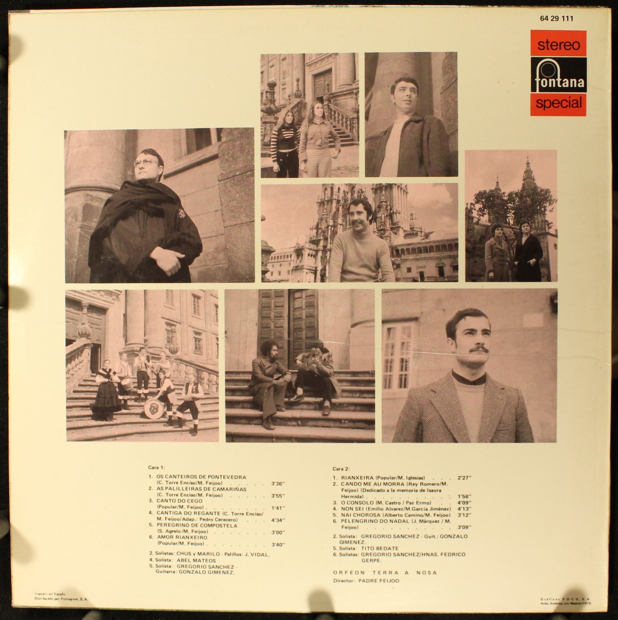 Fontana 64 29 111 - Orfeón Terra A Nosa - Amor Rianxeiro - Image 2