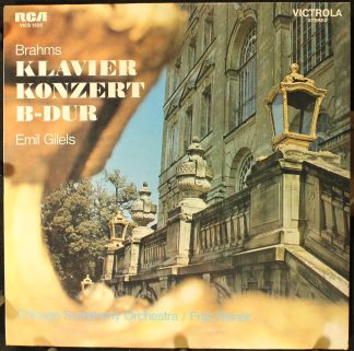 RCA Victrola VICS 1026 - Johannes Brahms, Emil Gilels, Chicago S