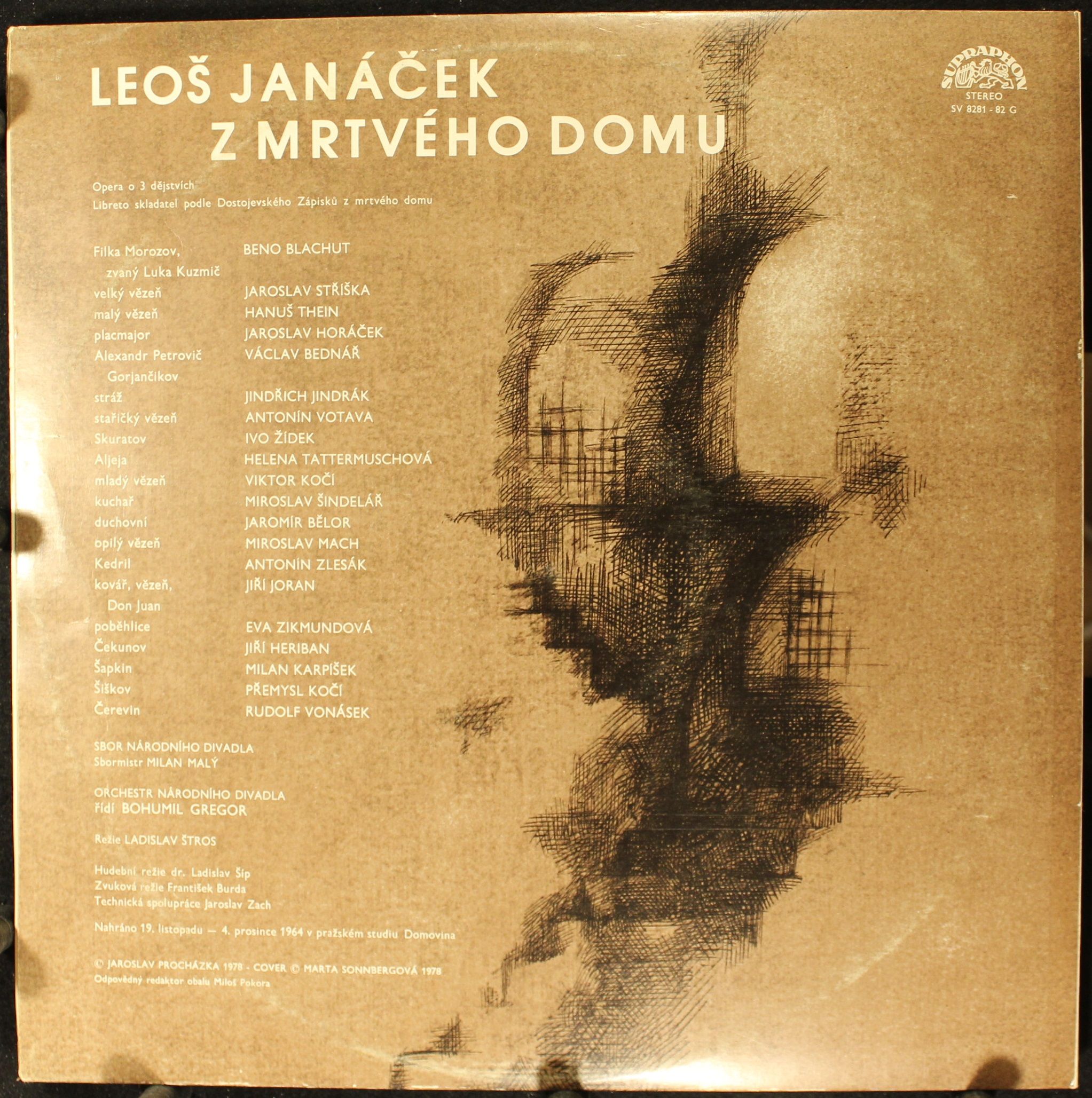 Supraphon SV 8281-82 G - Leoš Janáček - Z Mrtvého Domu - Image 2