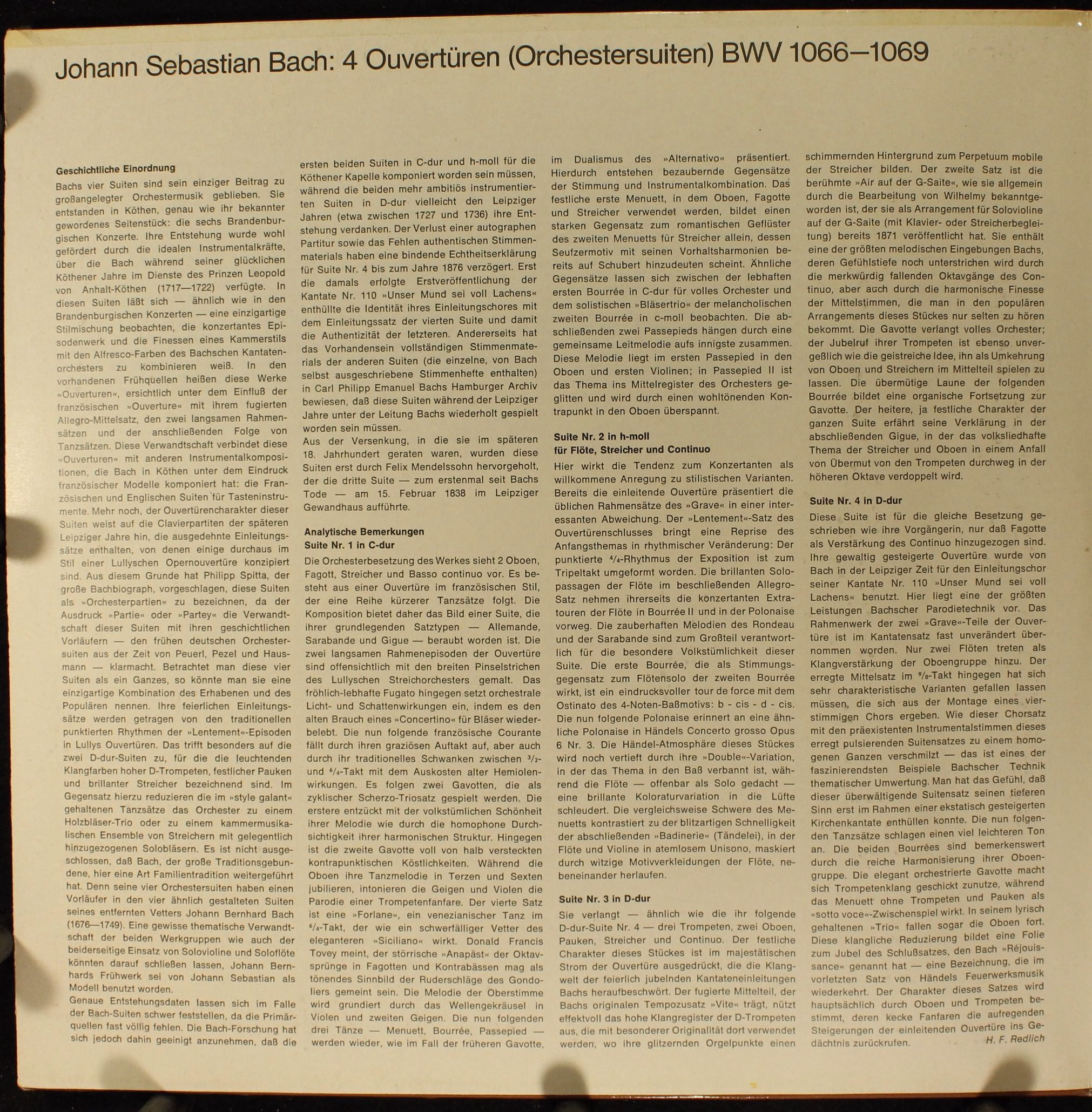 Deutsche Grammophon 27 26 081 - Johann Sebastian Bach, Münchener - Image 4