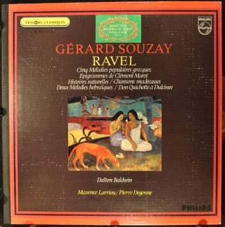 Philips 839 733 LY - Maurice Ravel, Gérard Souzay - Cinq Mélodie