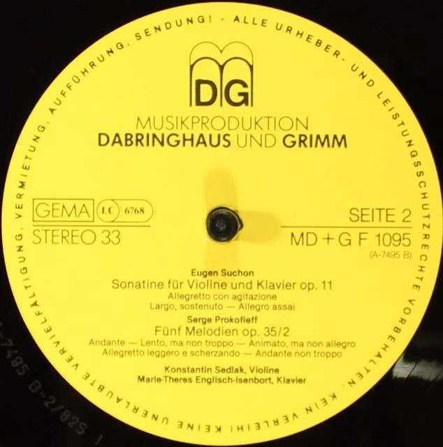MDG MD+G 1095 - Leoš Janáček, Igor Stravinsky, Alexander Scriabi - Image 3