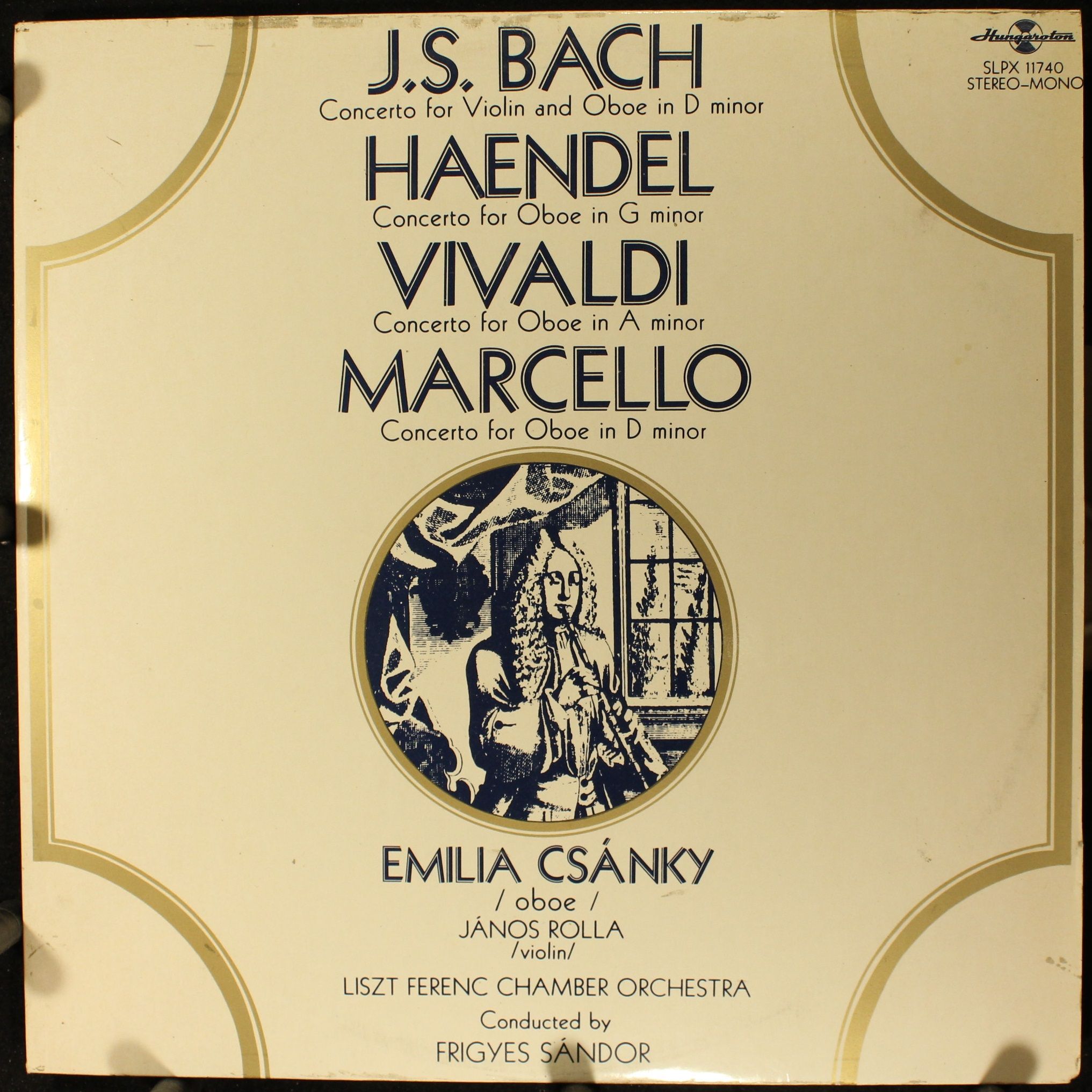 Hungaroton SLPX 11740 - Johann Sebastian Bach, Georg Friedrich H