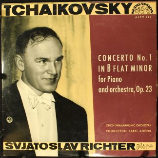 Supraphon ALPV 242 - Pyotr Ilyich Tchaikovsky, Sviatoslav Richte