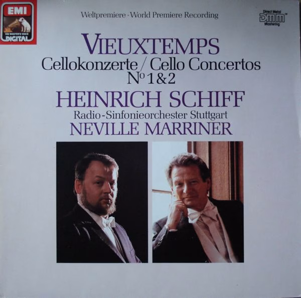 His Master's Voice 15 238 9 - Henri Vieuxtemps, Heinrich Schiff,