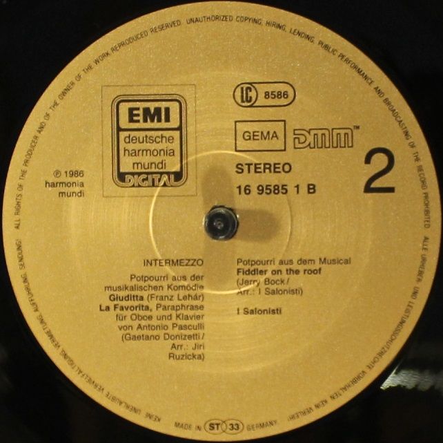 Deutsche Harmonia Mundi 16 9585 1 - I Salonisti, Thomas Indermüh - Image 4