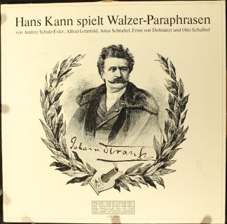 Preiser Records SPR 9998 - Hans Kann - Spielt Walzer-Paraphrasen