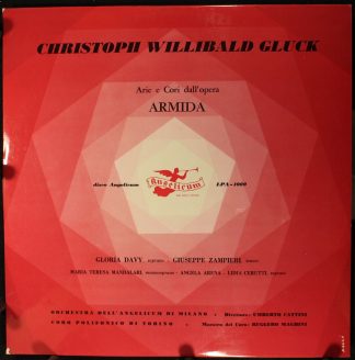 Disco Angelicum LPA - 1009 - Christoph Willibald Gluck - Arie E