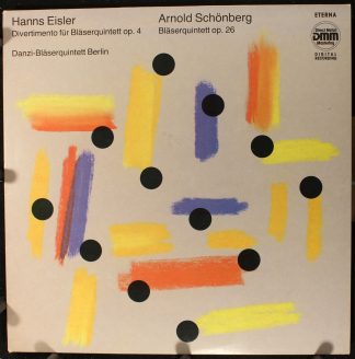 Eterna 7 28 051 - Hanns Eisler, Arnold Schoenberg - Divertimento