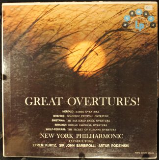 Harmony (4) HL 7121 - New York Philharmonic - Great Overtures!