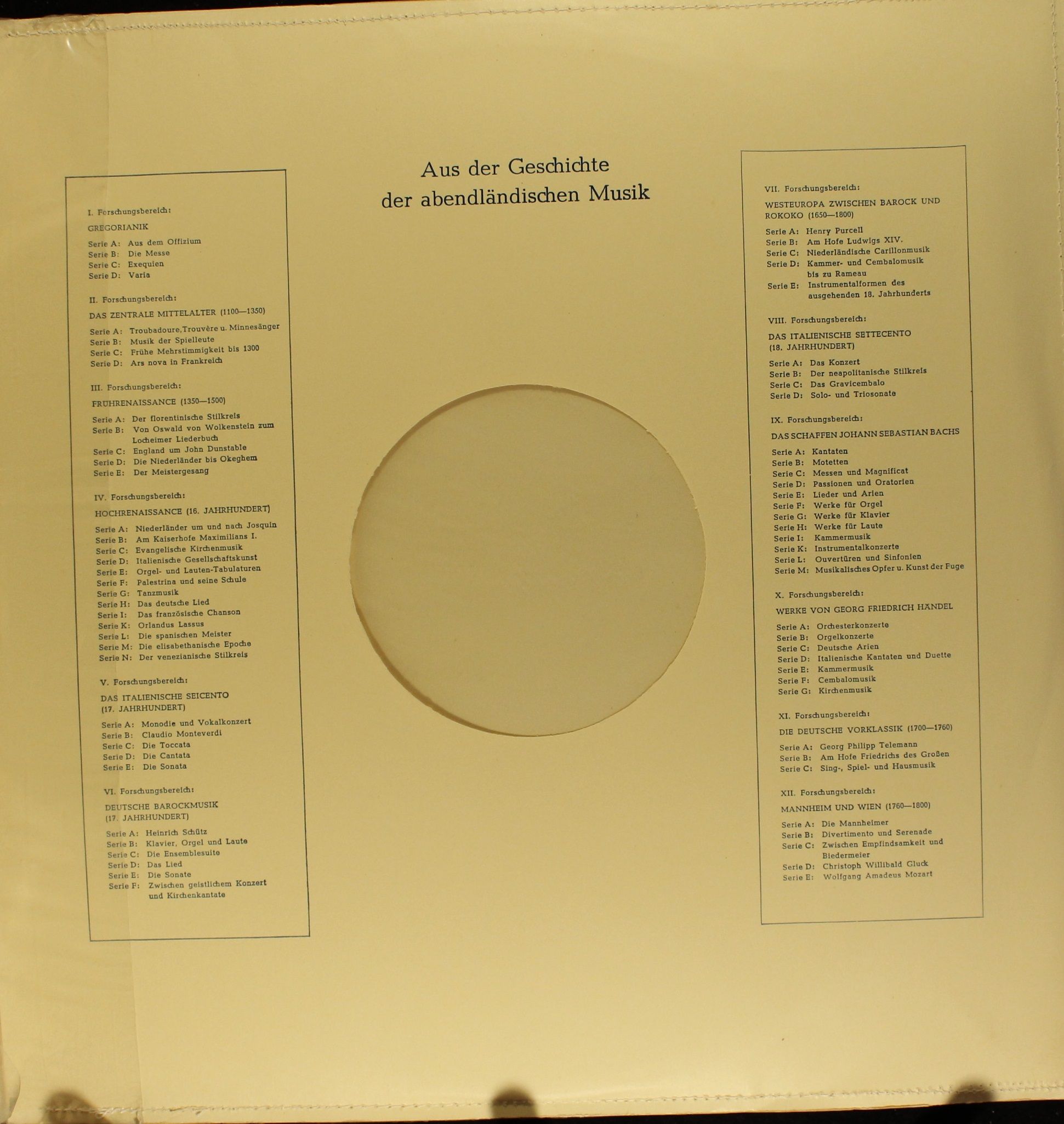 Archiv Produktion 14070 - Luigi Boccherini - Concerto Per Il Vio - Image 4