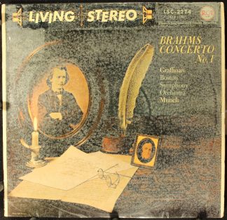 RCA LSC 2274 - Johannes Brahms, Gary Graffman, Boston Symphony O
