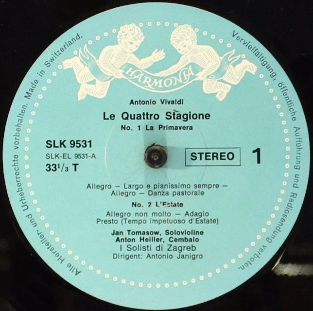 Harmonia (2) SLK 9531 - Antonio Vivaldi, Zagrebački Solisti, Ant - Image 3