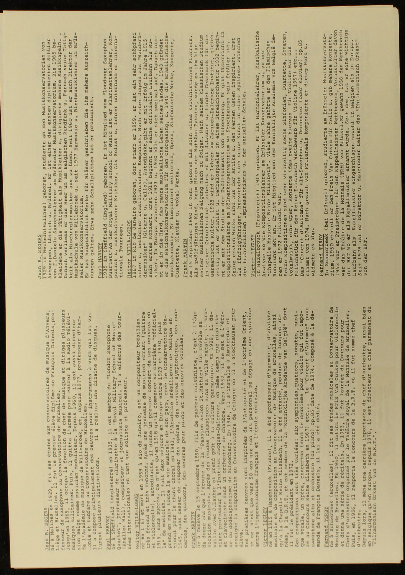 Zephyr (2) Z 23 - François Daneels, Kamerorkest Van De B.R.T., B - Image 5