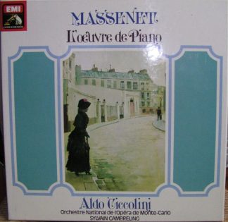 La Voix De Son Maître 2C 167-73005/7 - Jules Massenet, Aldo Cicc