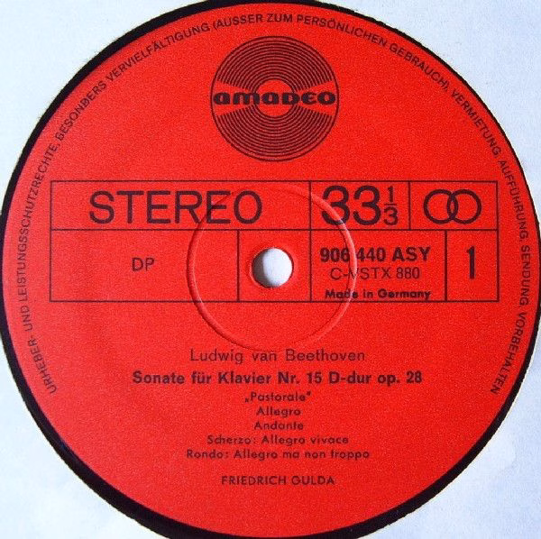 Amadeo 906 434/444 ASY - Ludwig van Beethoven, Friedrich Gulda - - Image 14