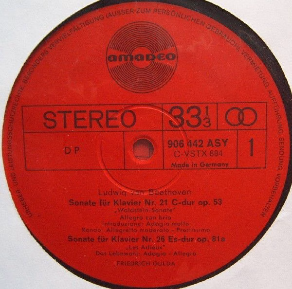 Amadeo 906 434/444 ASY - Ludwig van Beethoven, Friedrich Gulda - - Image 18