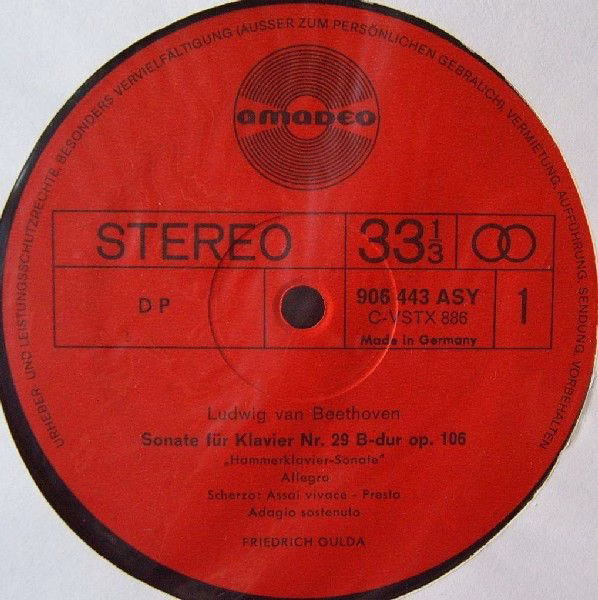 Amadeo 906 434/444 ASY - Ludwig van Beethoven, Friedrich Gulda - - Image 20
