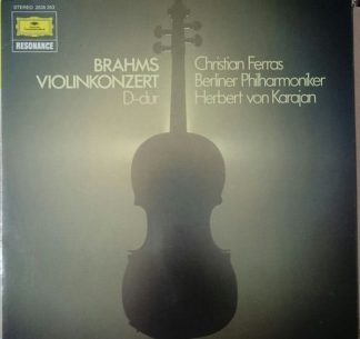 Deutsche Grammophon 2535 353 - Johannes Brahms, Christian Ferras