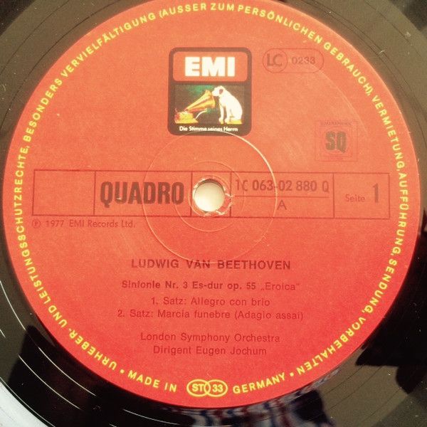 His Master's Voice 1C 063-02 880 Q - Ludwig Van Beethoven, Londo - Image 3