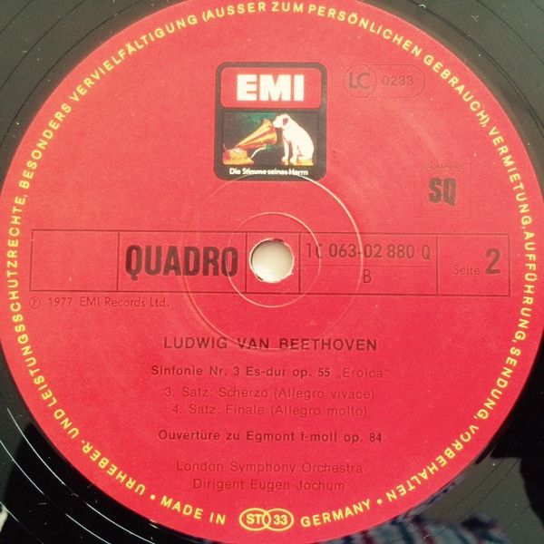 His Master's Voice 1C 063-02 880 Q - Ludwig Van Beethoven, Londo - Image 4