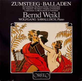 Orfeo (2) S 074831 A - Johann Rudolf Zumsteeg, Bernd Weikl, Wolf