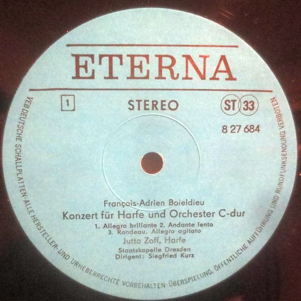 Eterna 8 27 684 - François-Adrien Boieldieu, Alberto Ginastera, - Image 3