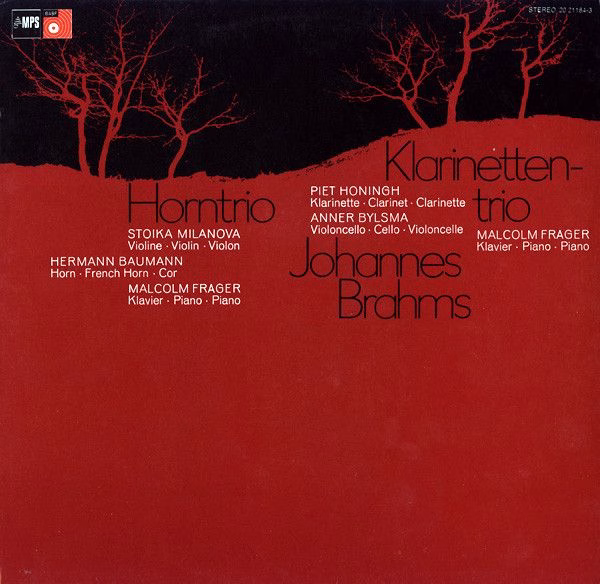 MPS 20 21184-3 - Johannes Brahms - Horntrio - Klarinettentrio