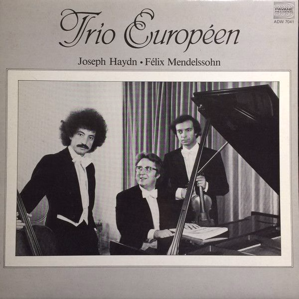 Pavane Records ADW 7041 - Trio Européen, Felix Mendelssohn-Barth