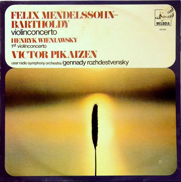 562.246 - Felix Mendelssohn-Bartholdy, Henryk Wieniawski, Vikto