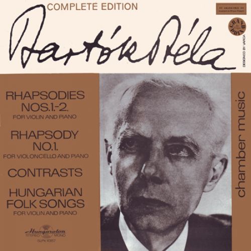 Hungaroton SLPX 11357 - Béla Bartók - Rhapsodies Nos. 1.-2. / Rh