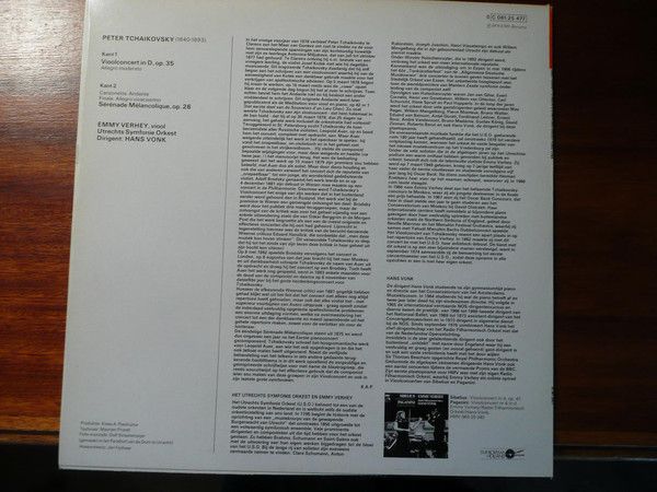 His Master's Voice 5C 061-25 477 - Pyotr Ilyich Tchaikovsky, Emm - Image 2